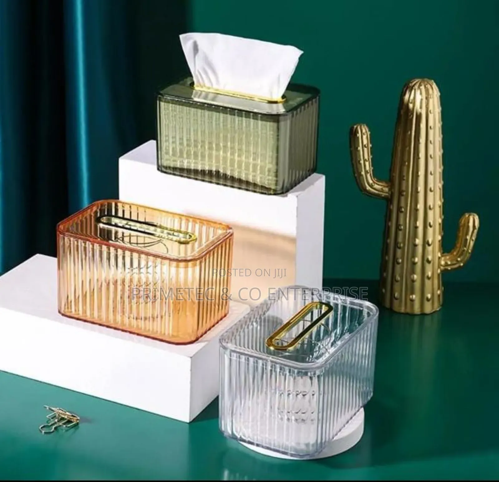 Acrylic Table Tissue/Saviette Box