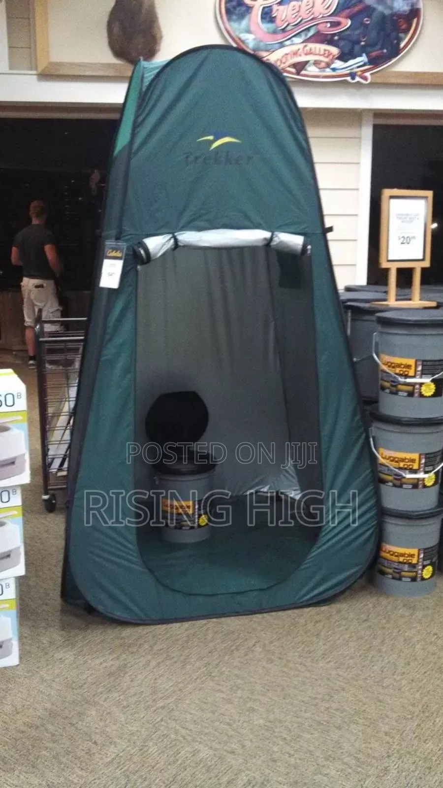 Waterproof Pop-Up Tent – Shower/Toilet