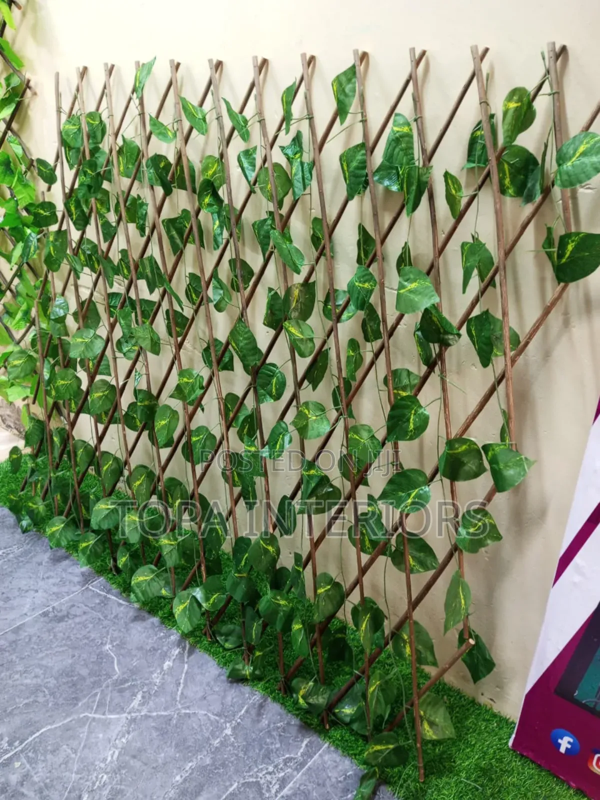 Wall Decoration Artificial Faux Privacy Fence Balcony Fence