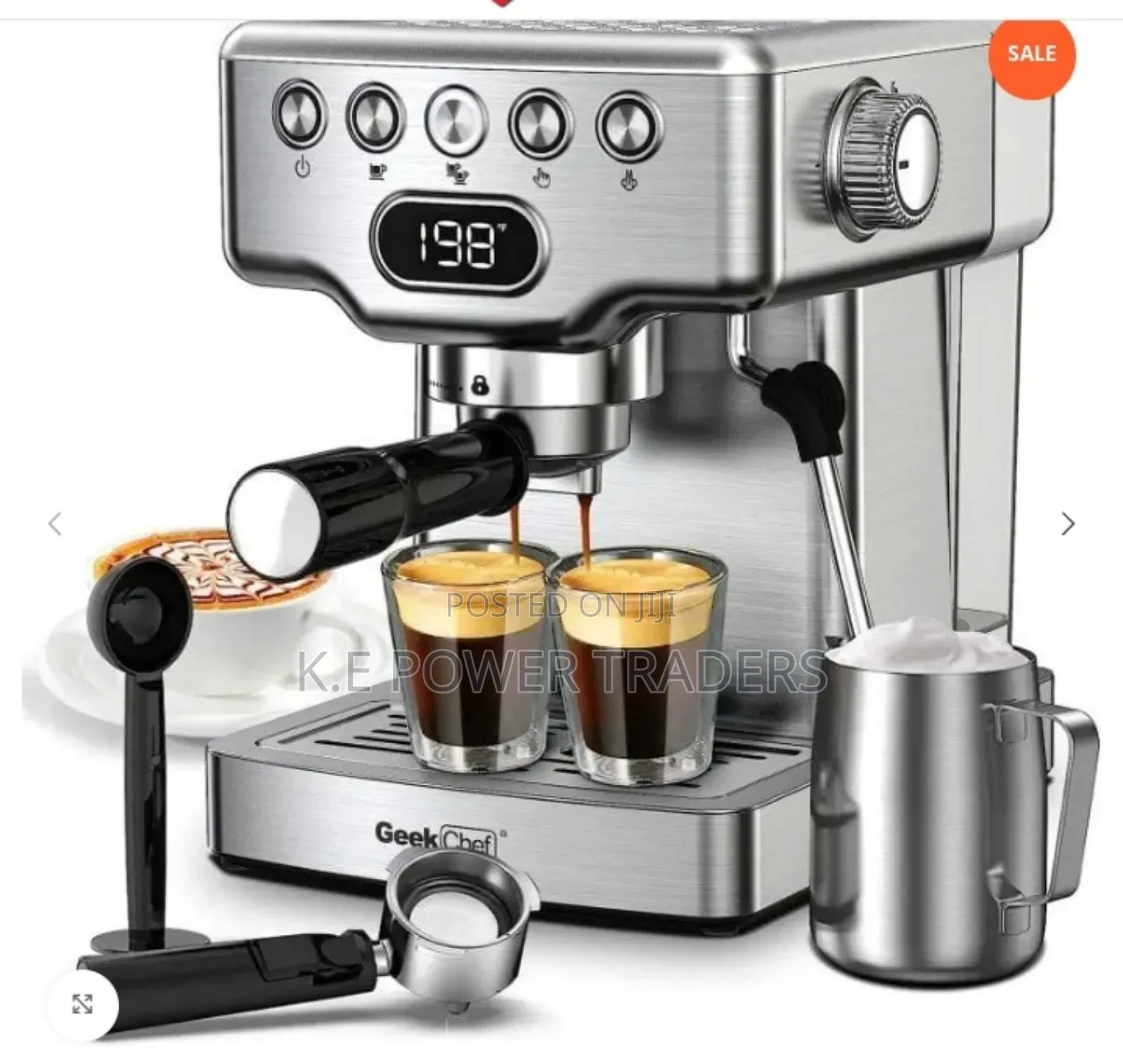 Coffee Grinder With Coffee Maker