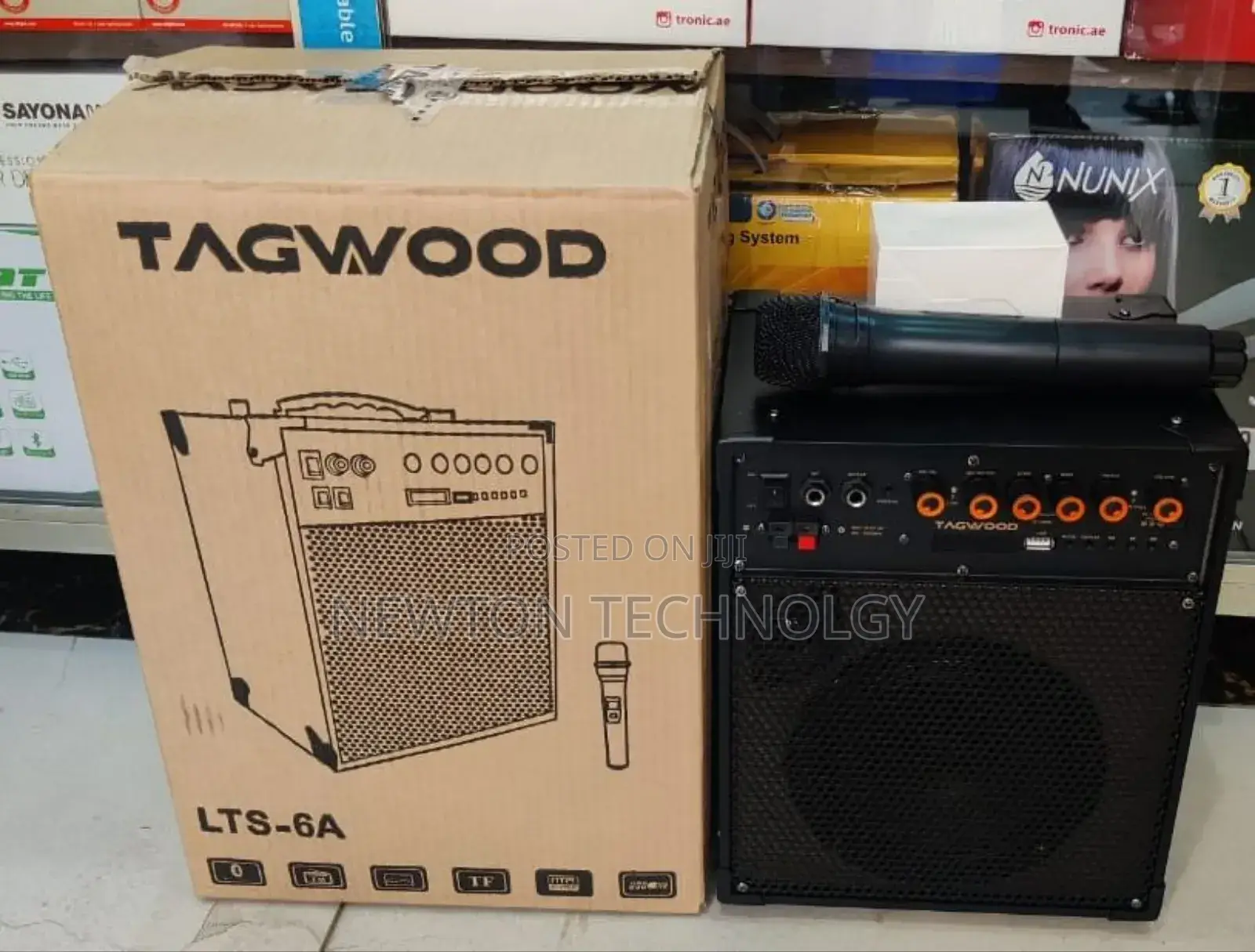 *Tagwood 6" Rechargeable Portable Speaker 6a