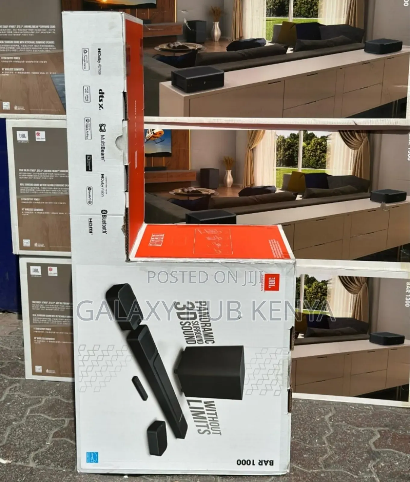 JBL Bar 1000 With Detachable Speaker 880w