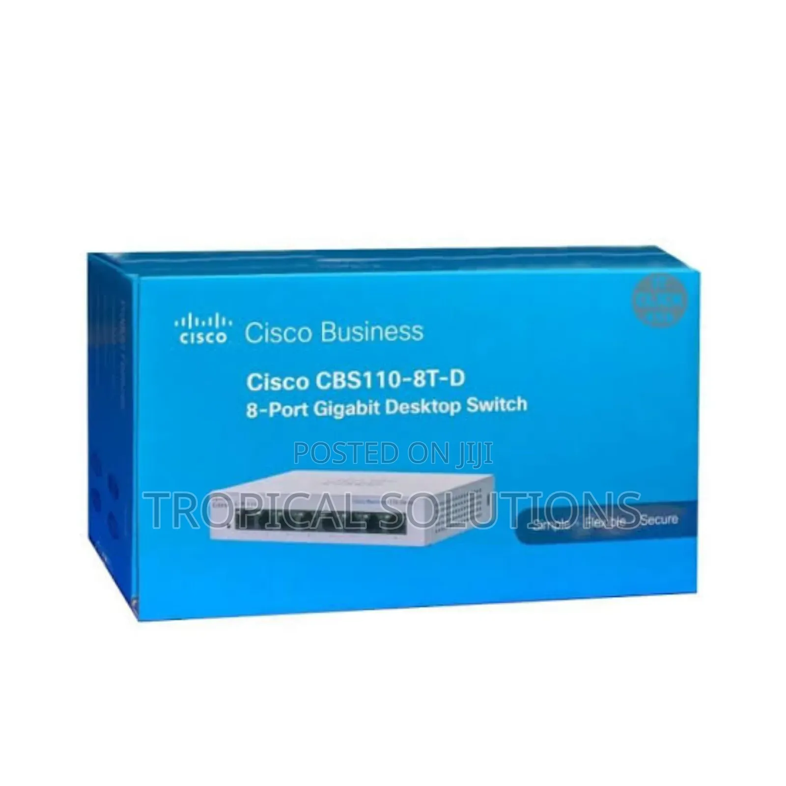 Cisco Cbs110-8t-D-Uk Unmanaged 8-Port Gigabit Switch Non-Poe