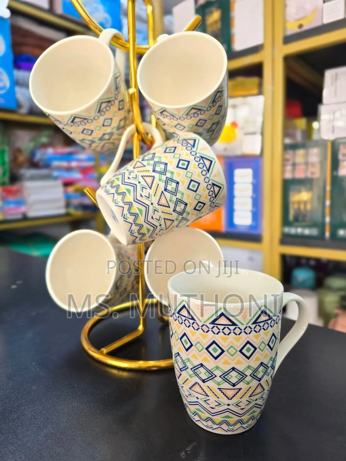 Beautiful Prints Set of 6 Mugs