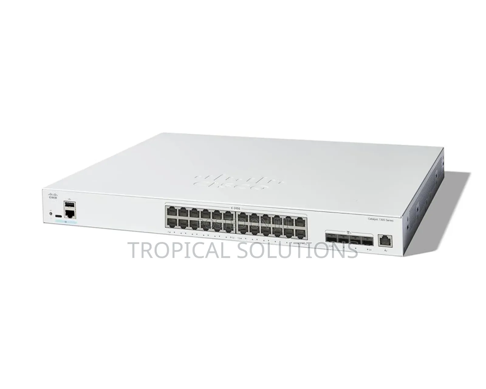 Cisco C1300-24p-4g Managed Switch, 24port Ge Poe SFP