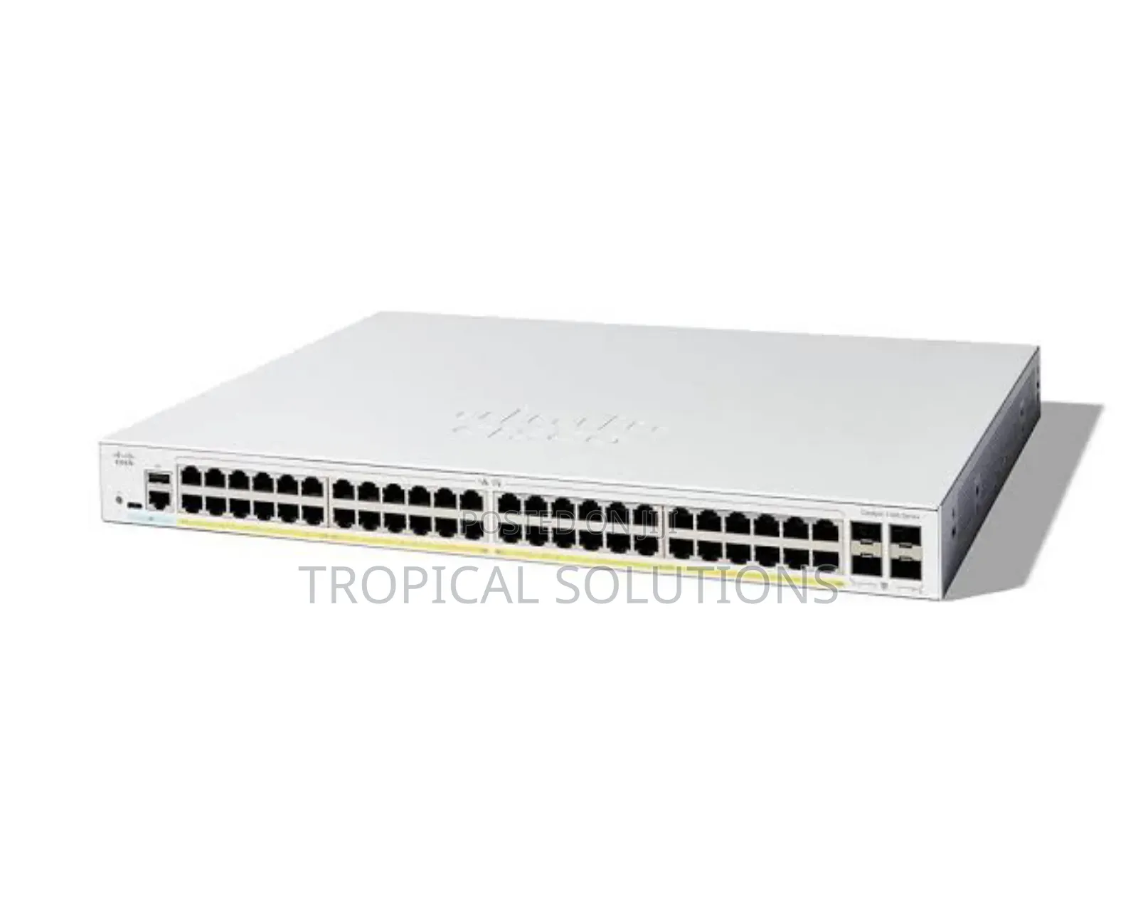 Cisco C1300-48p-4g 48-Port Gigabit Poe+ Managed Network Swiy
