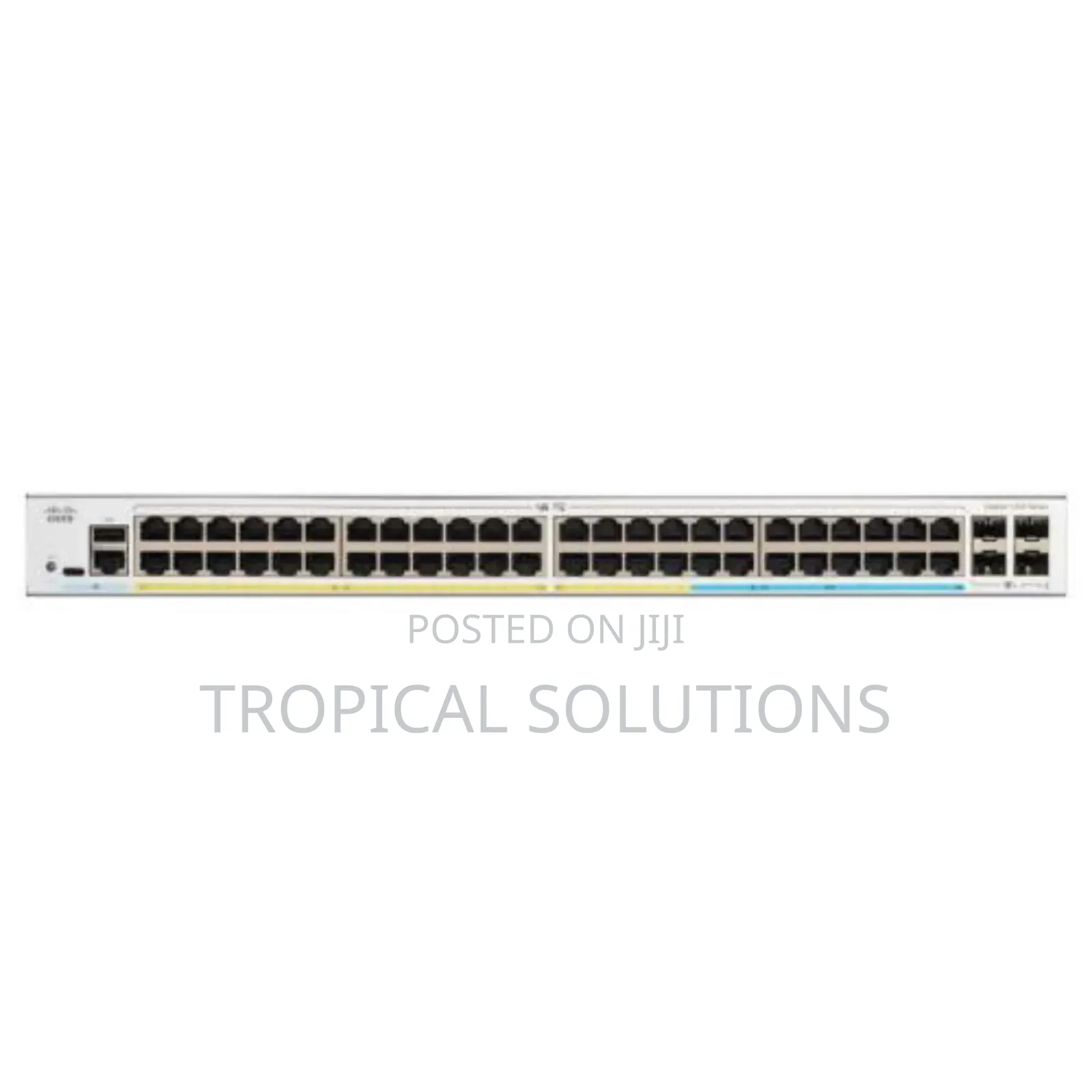 Cisco C1300-48p-4g 48-Port Gigabit Poe+ Managed Network Swiy
