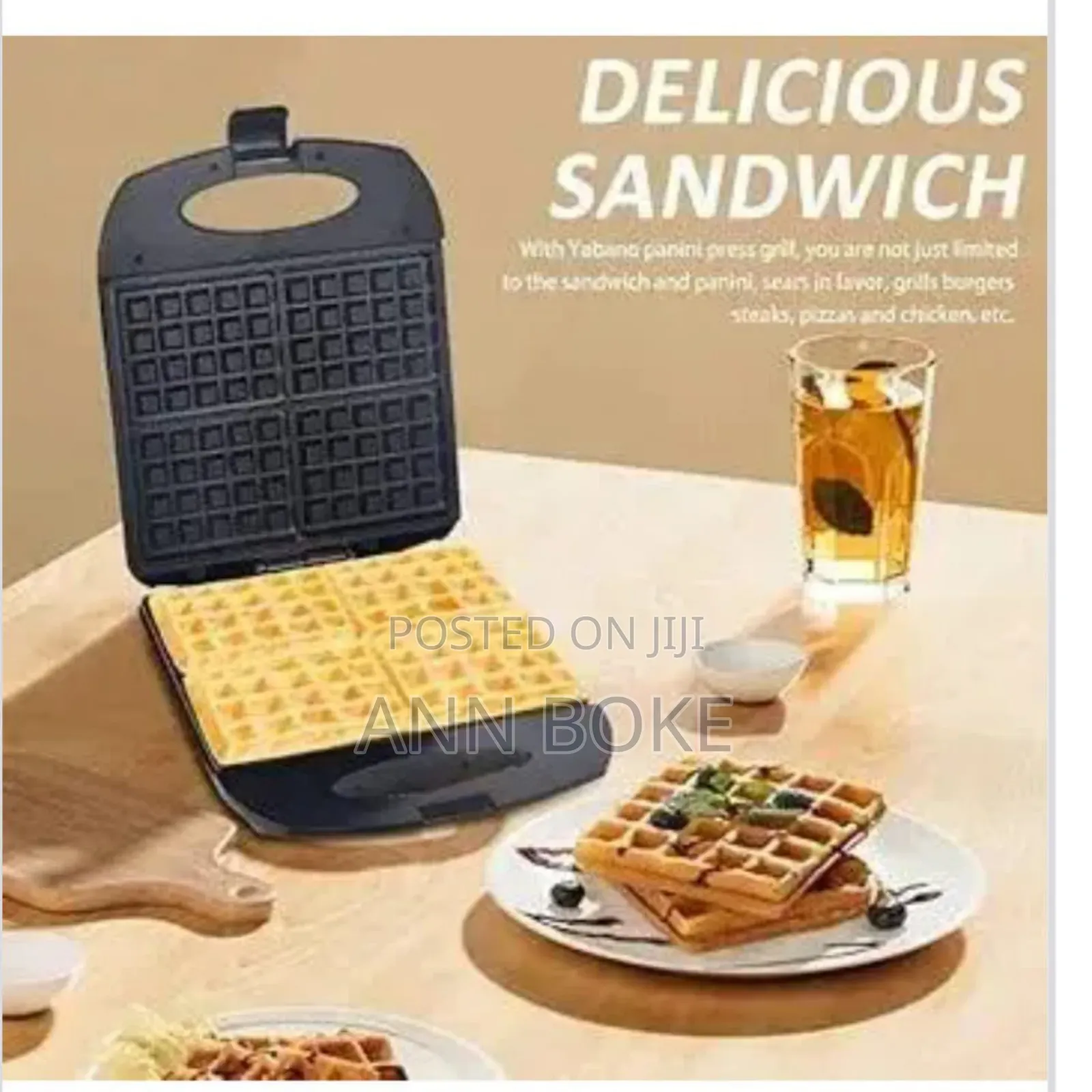 4slice Waffle Maker Now Available at