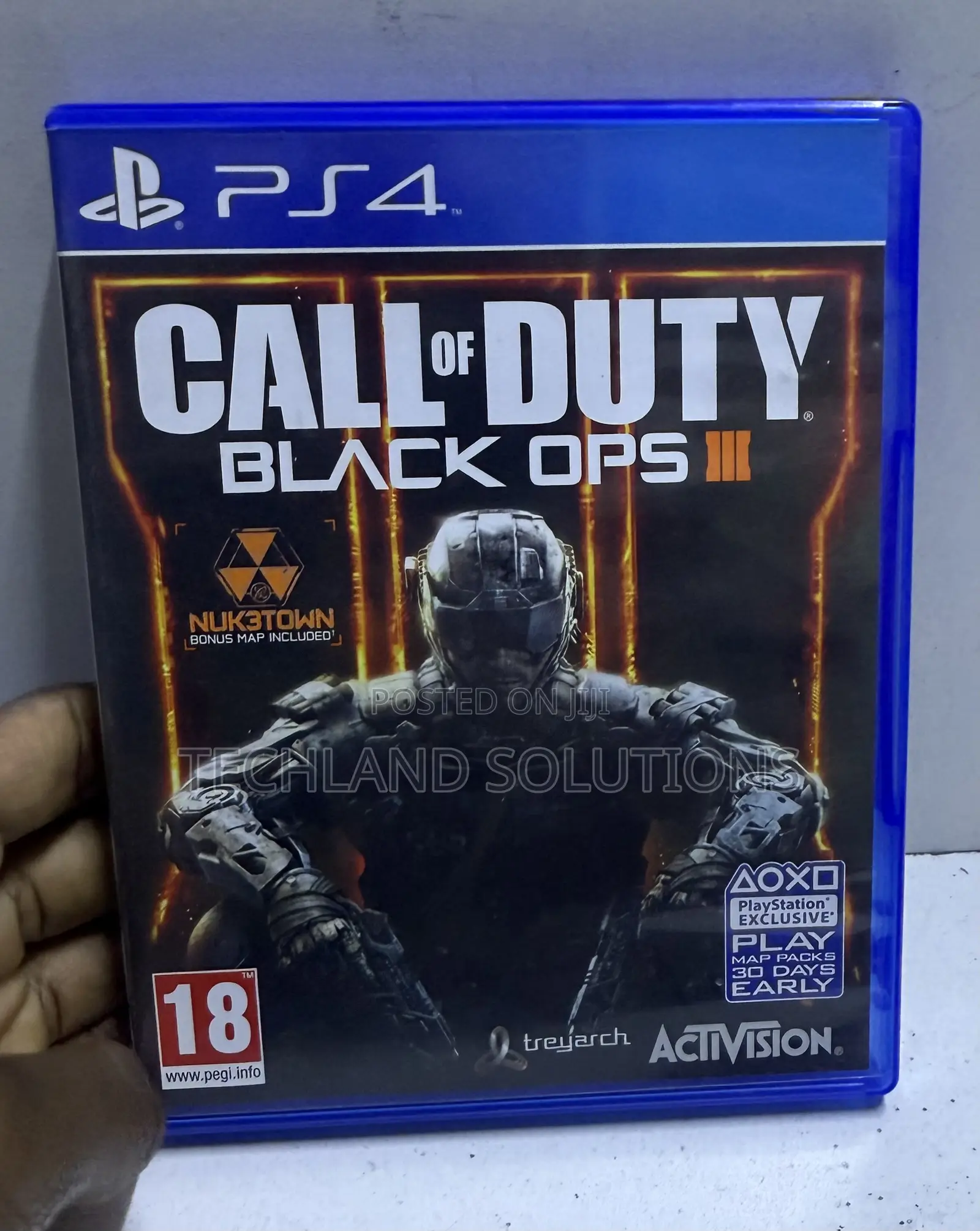 Moderately Used Call of Duty Blackops3 Ps4 Game