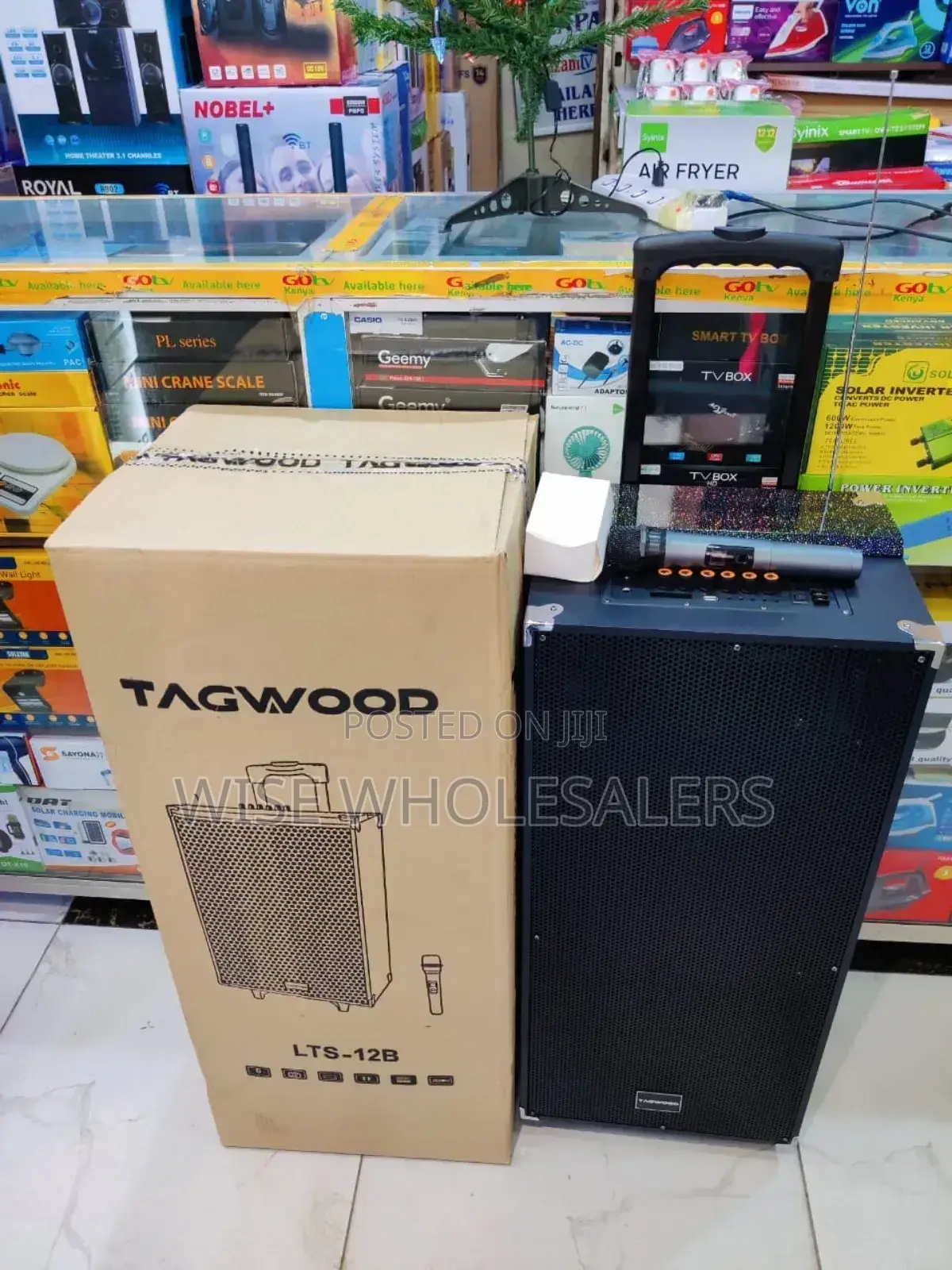 *Tagwood 12" 12b Rechargeable Portable Speaker*