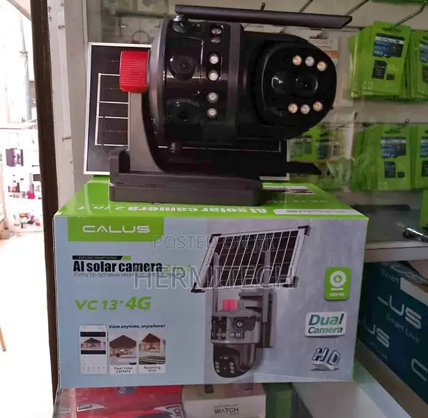 Dual Lens Smart Solar Camera With Siren*