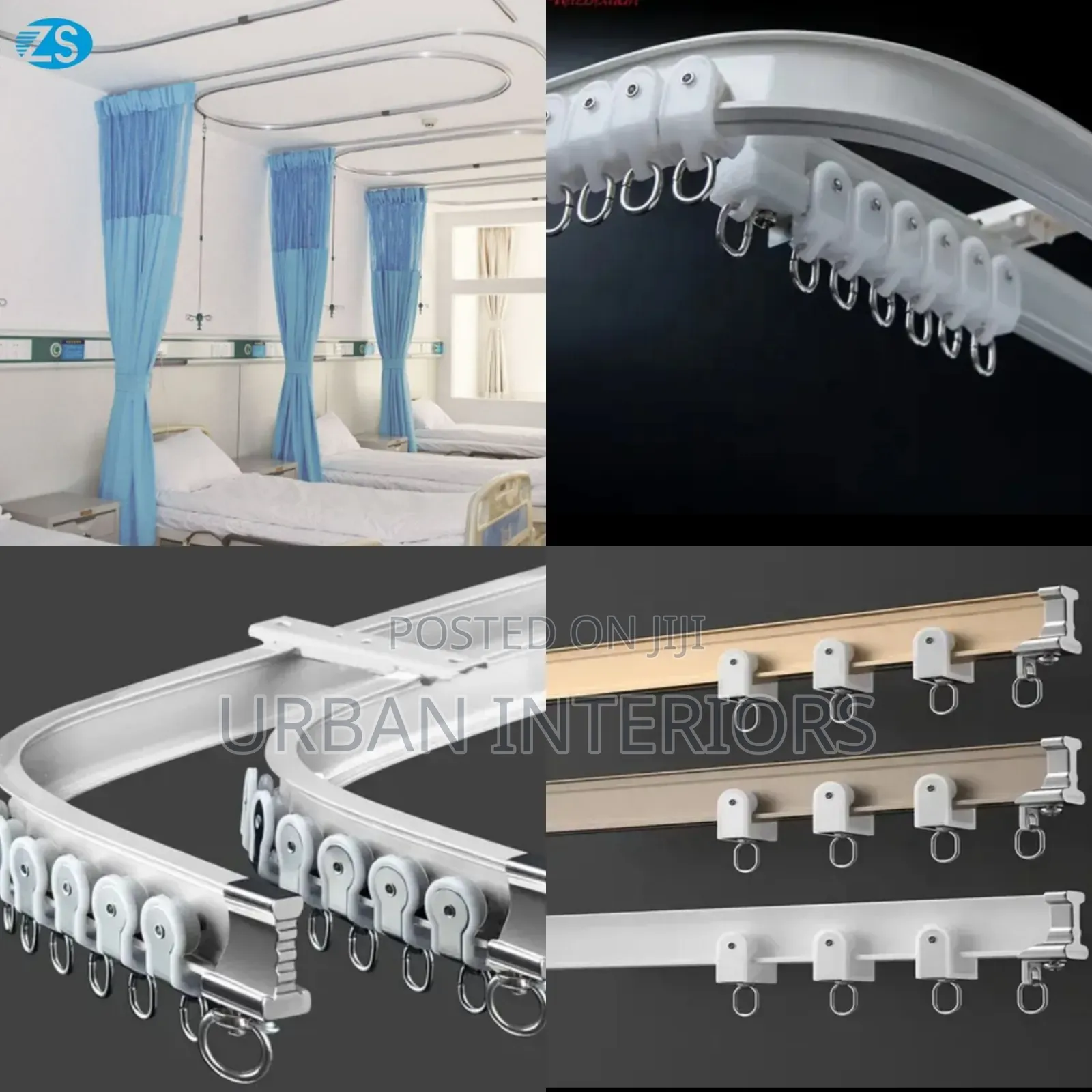 Bendable Curtain Rails Bendable Curtain Rails Per Meter
