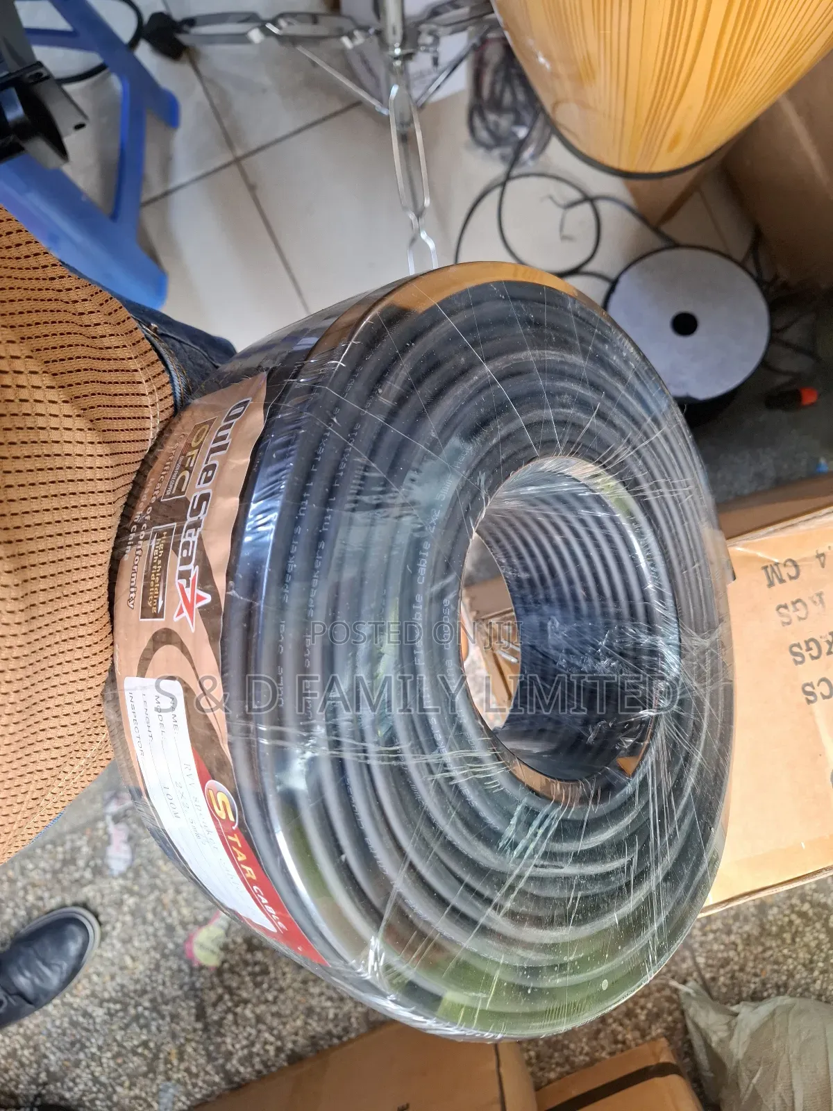 Oule Star 2.5mm by 2 Speaker Cable 100m