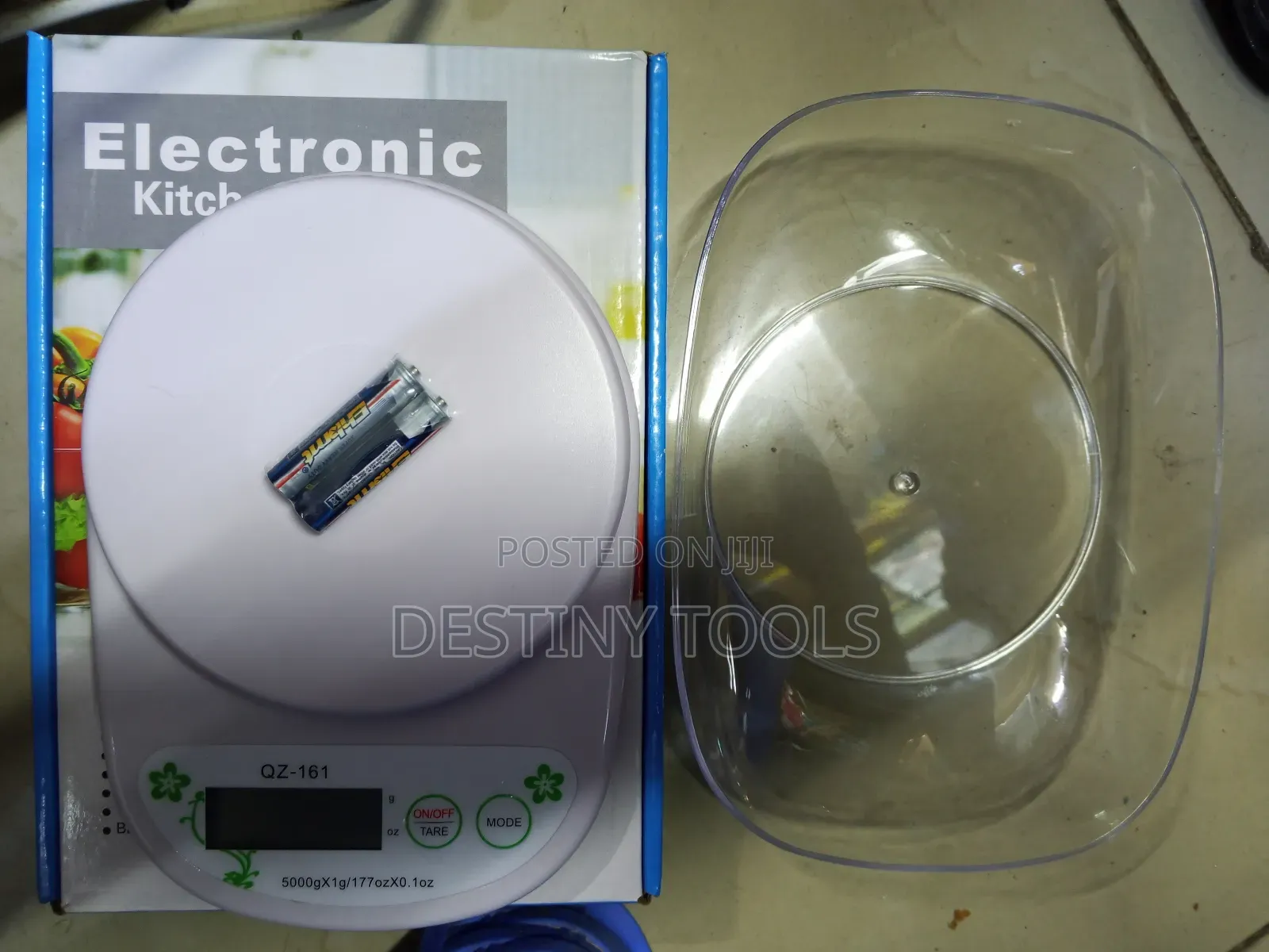 Kitchen Scale Electronic With Bowl