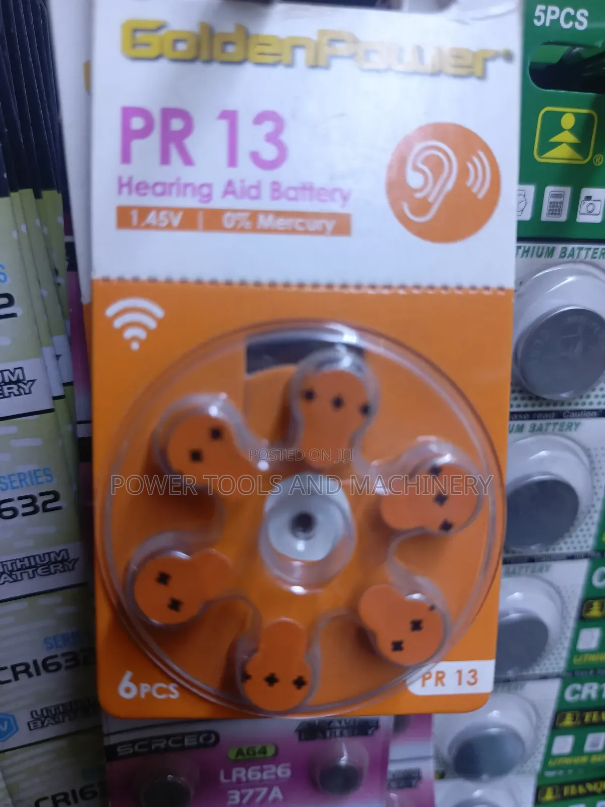 Hearing Aid Battery 6pcs Set