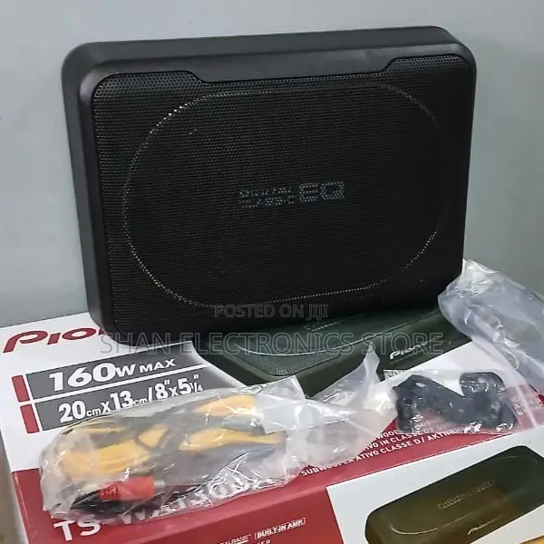 Active Underseat Subwoofer Incl. Power Amplifier Ts-Wx130da