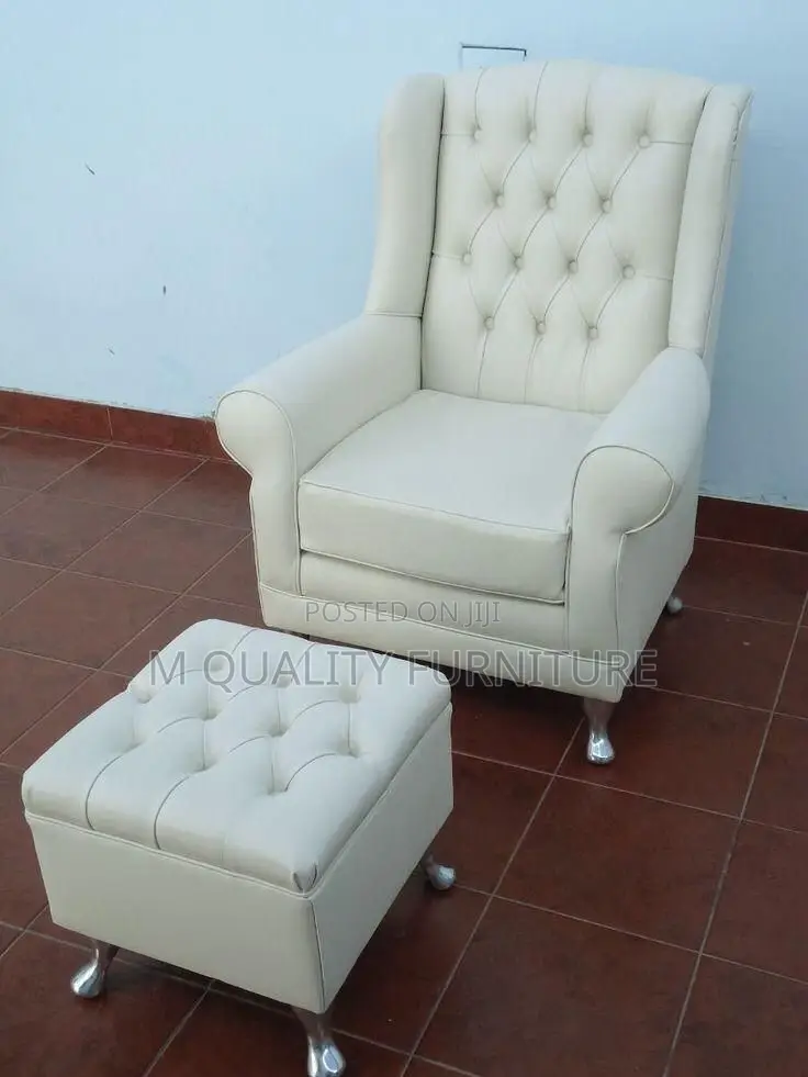 Comfy King Chair With Ottoman