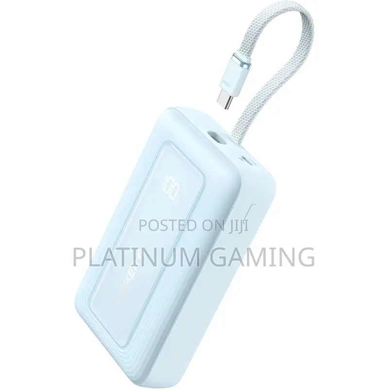 Anker Zolo Power Bank(20000 Mah, Built-in Usb-c Cable)
