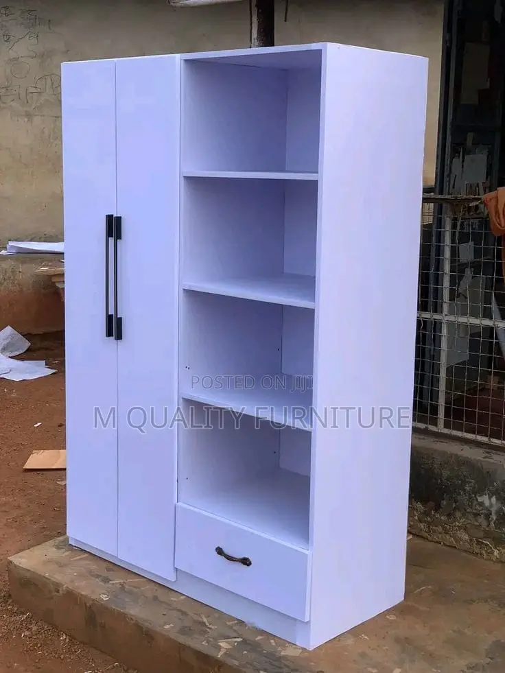 Pure White Modernized Wardrobe