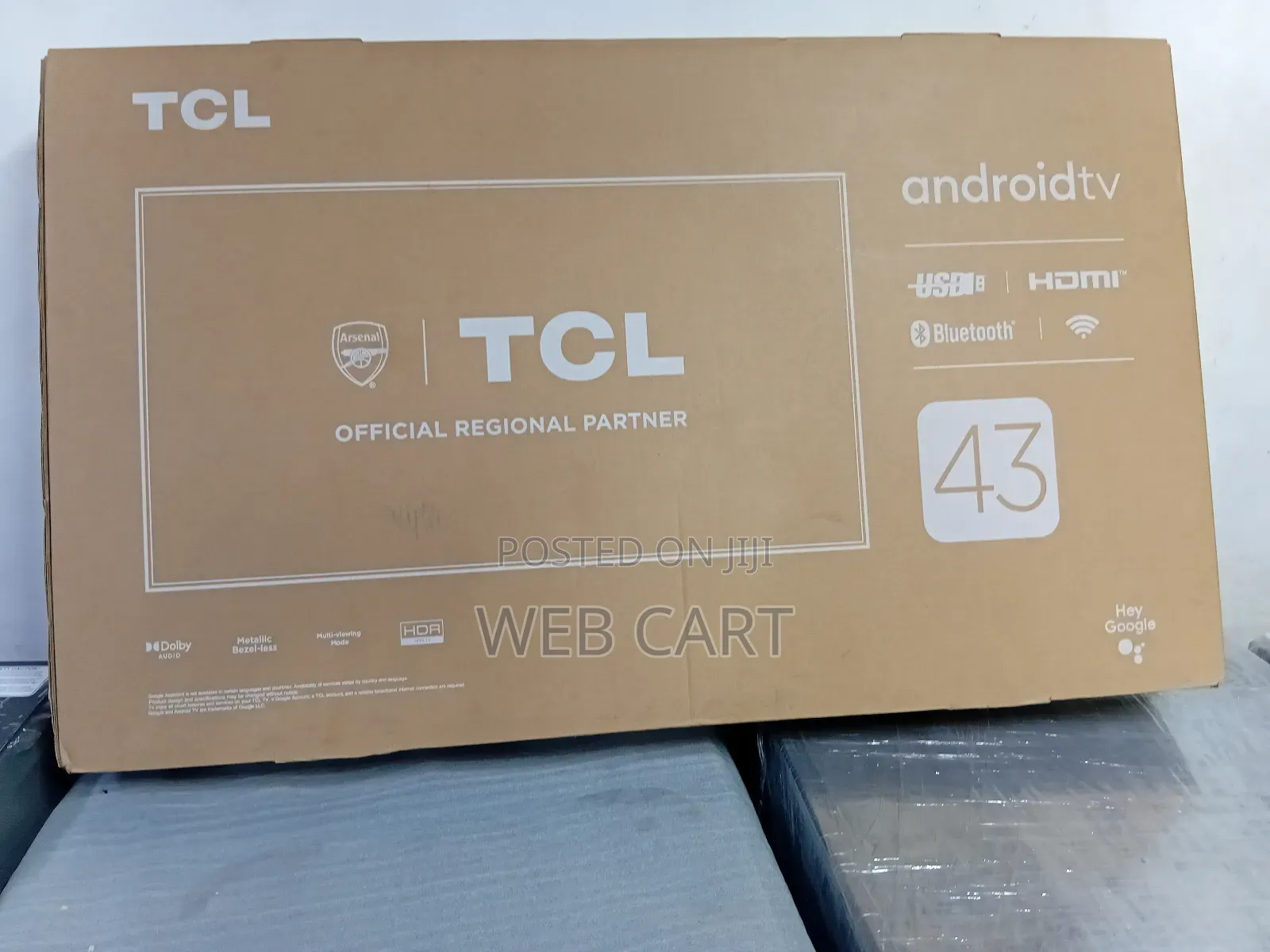 TCL 43-Inch V6c Uhd Smart Led Tv