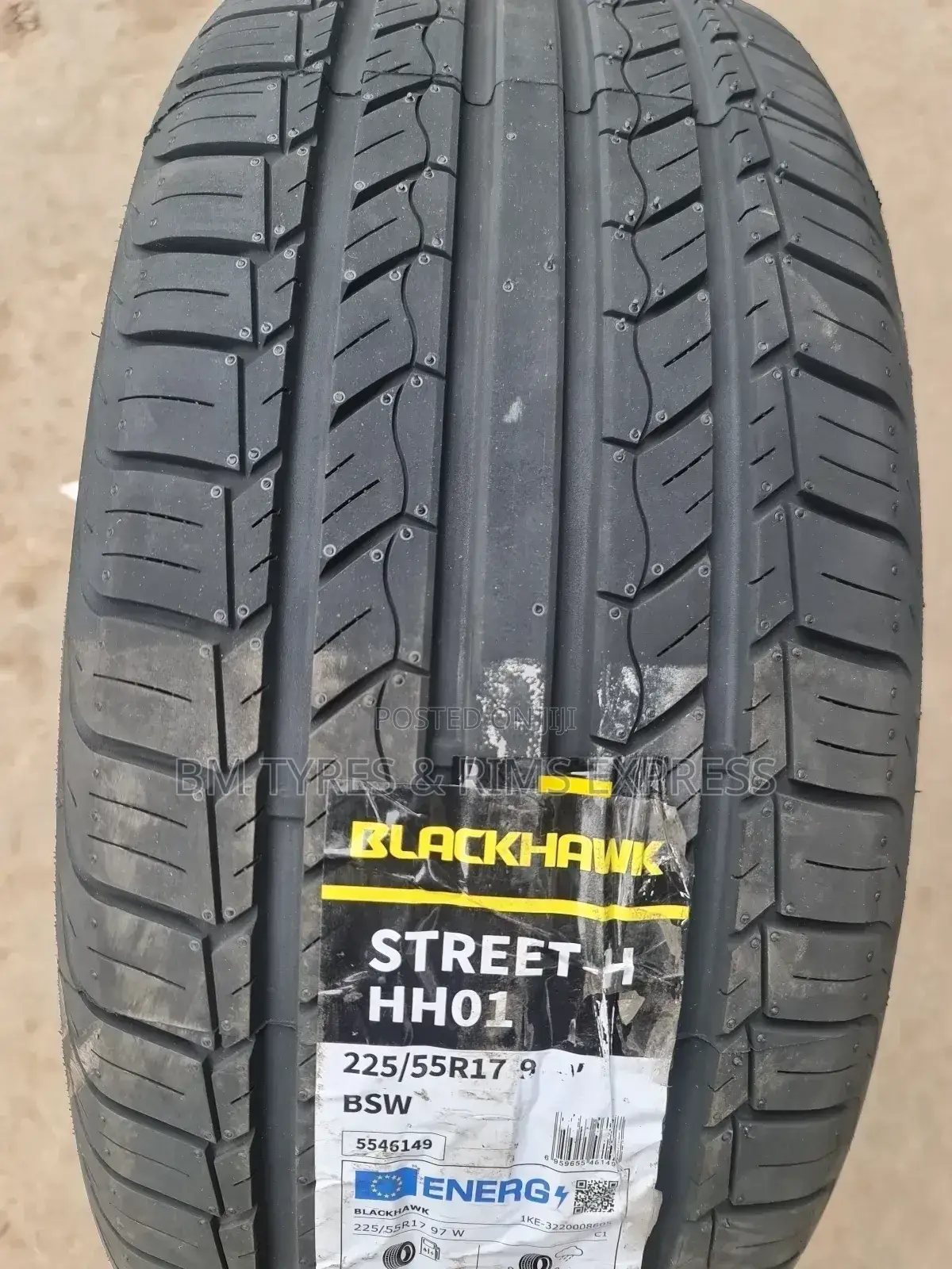 225 /55 R17 Blackhawk Tyres (New Technology)