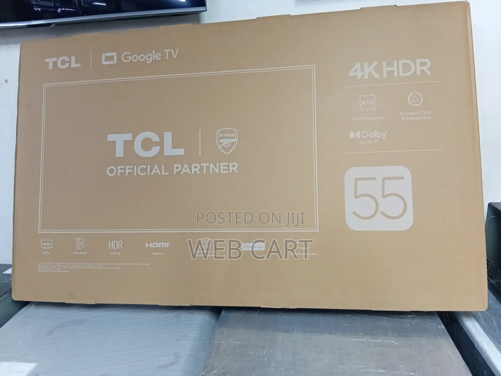 TCL 55′′ V6c HDR Google Tv – 55v6c (New 2025 Model)