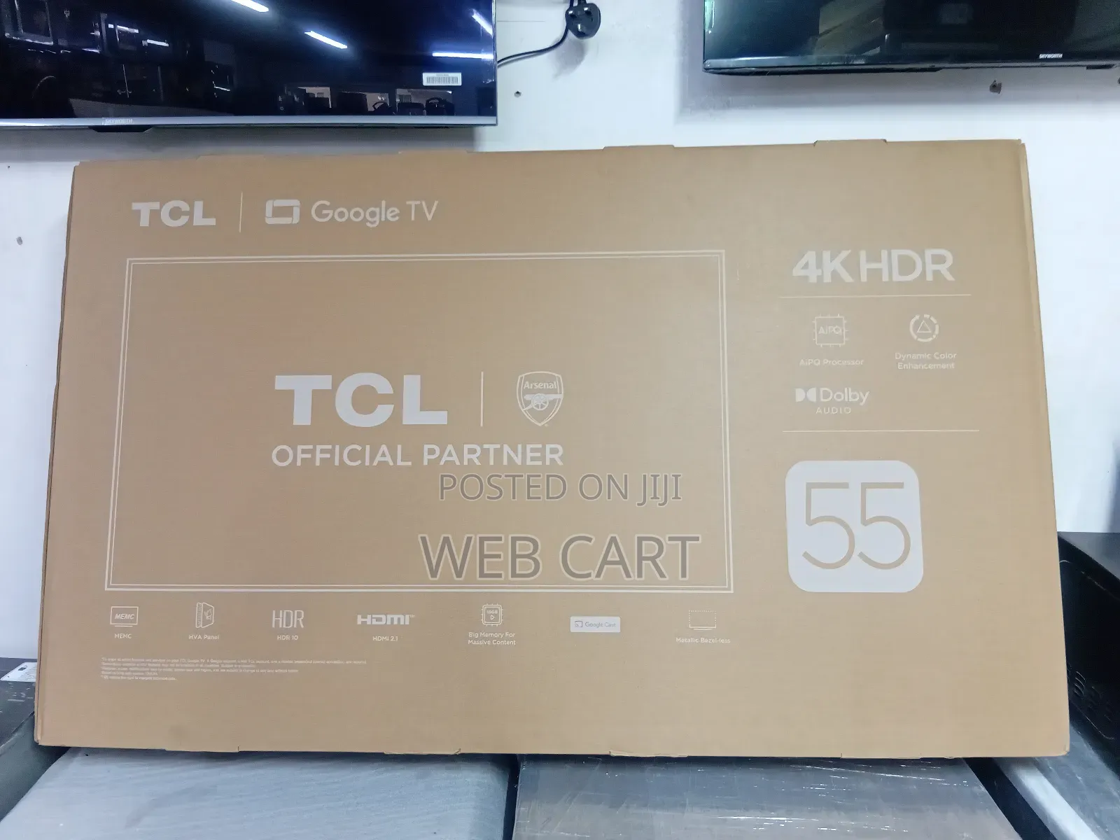 TCL 55′′ V6c HDR Google Tv – 55v6c (New 2025 Model)