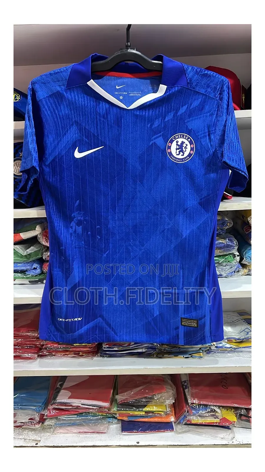 Chelsea Home Jersey 25/26. (Original Player Version Jersey)