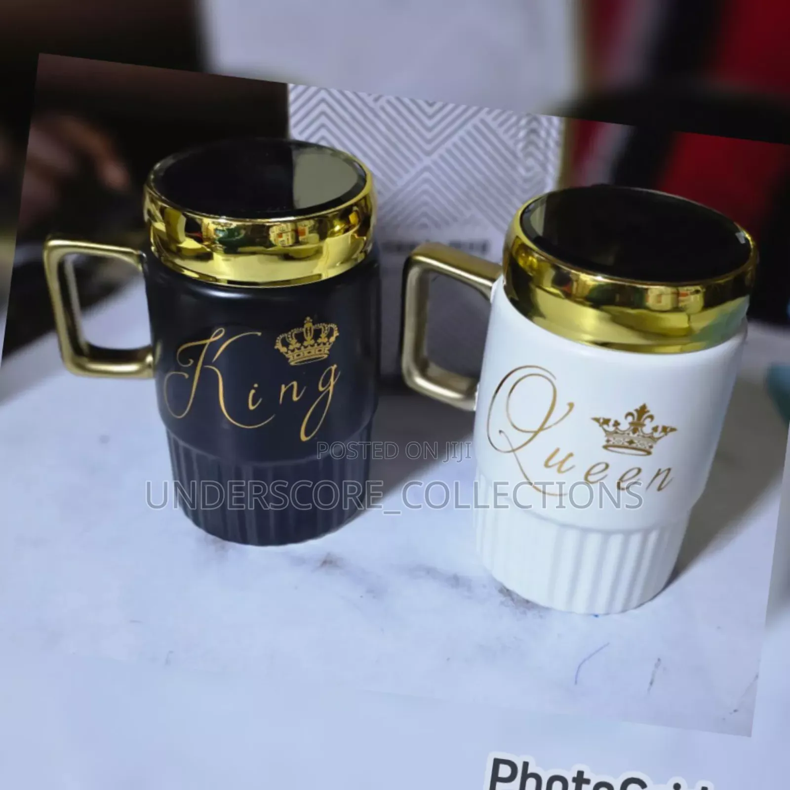 King and Queen Ceramic 400 Ml Gift Mug