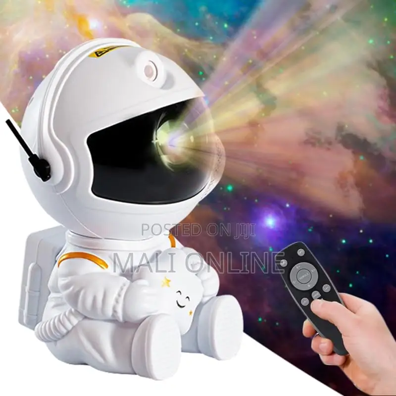 Mini Astronaut Galaxy Star Projector Night Light