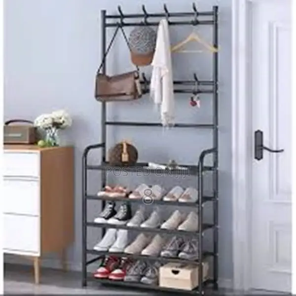 Heavy Duty Metal Shoe Rack – Large Capacity