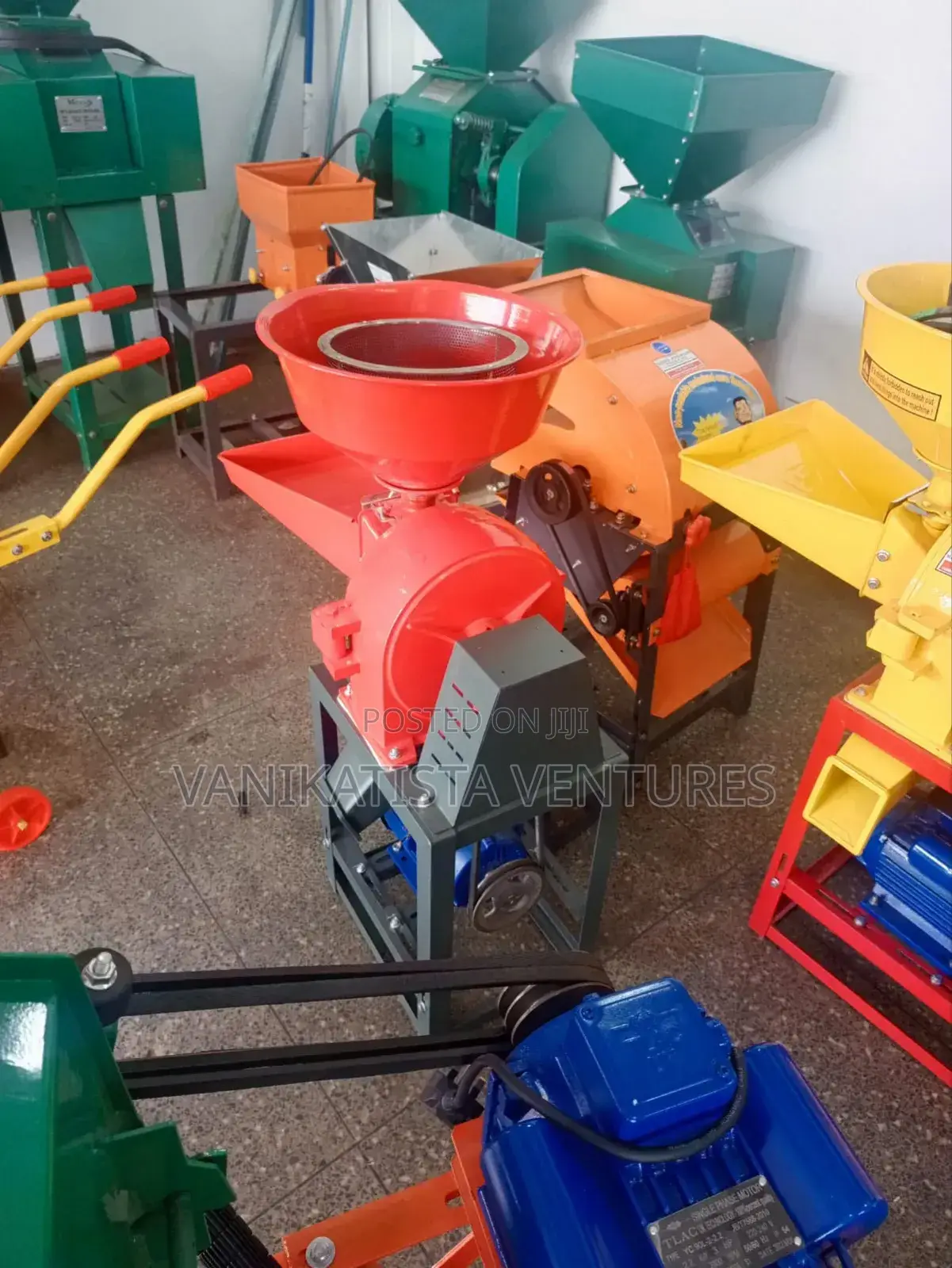Energy Efficient Disc Mill Machine