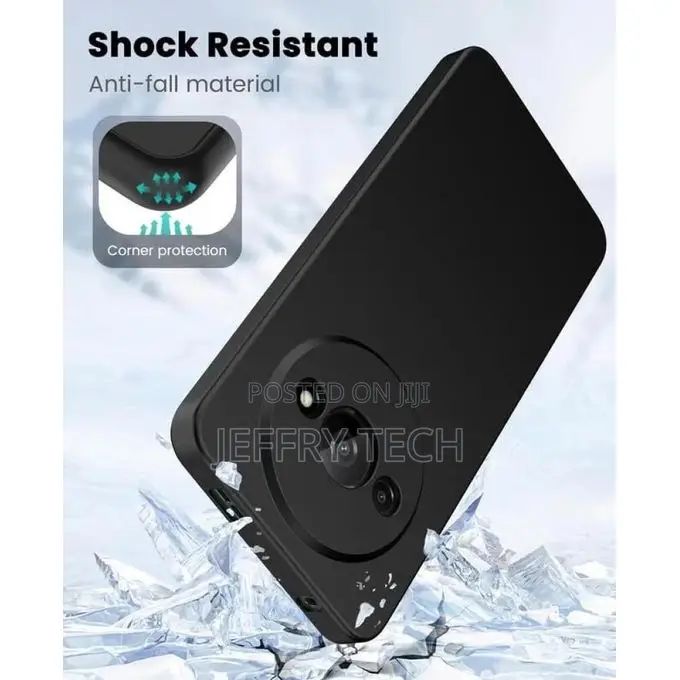 Xiaomi Redmi A3x Liquid Silicone Tpu Protective Back Cover