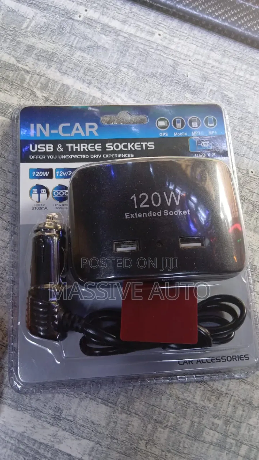 Usb Extended Three Sockets/ Extended Usb Socket Charger