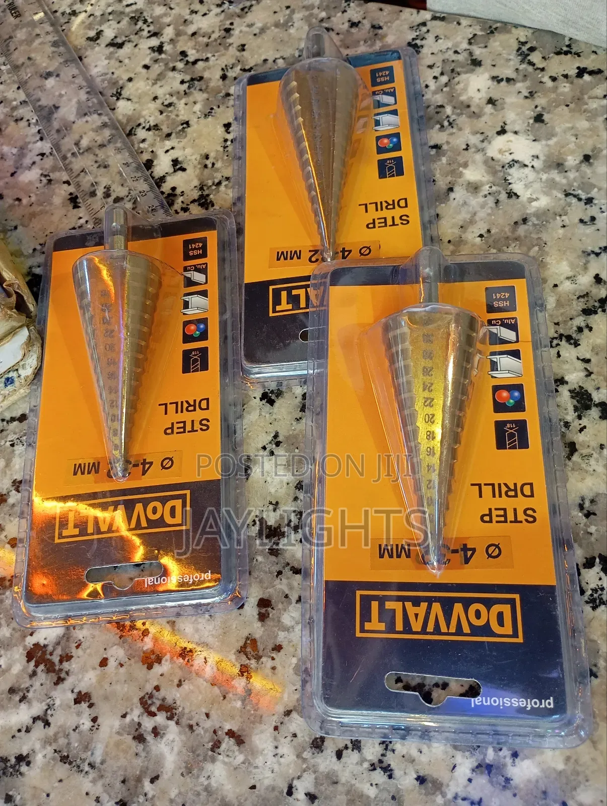 Step Drill Bits 4-32mm Power Tools HSS Wood Metal Drilling