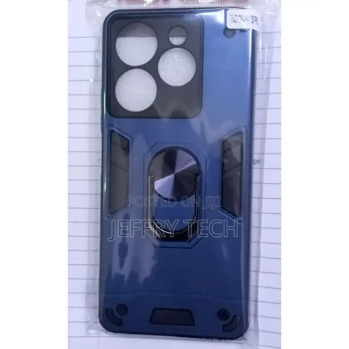 Tecno Spark 10 Pro Classy Armor Magnetic Ring Stand Cover C