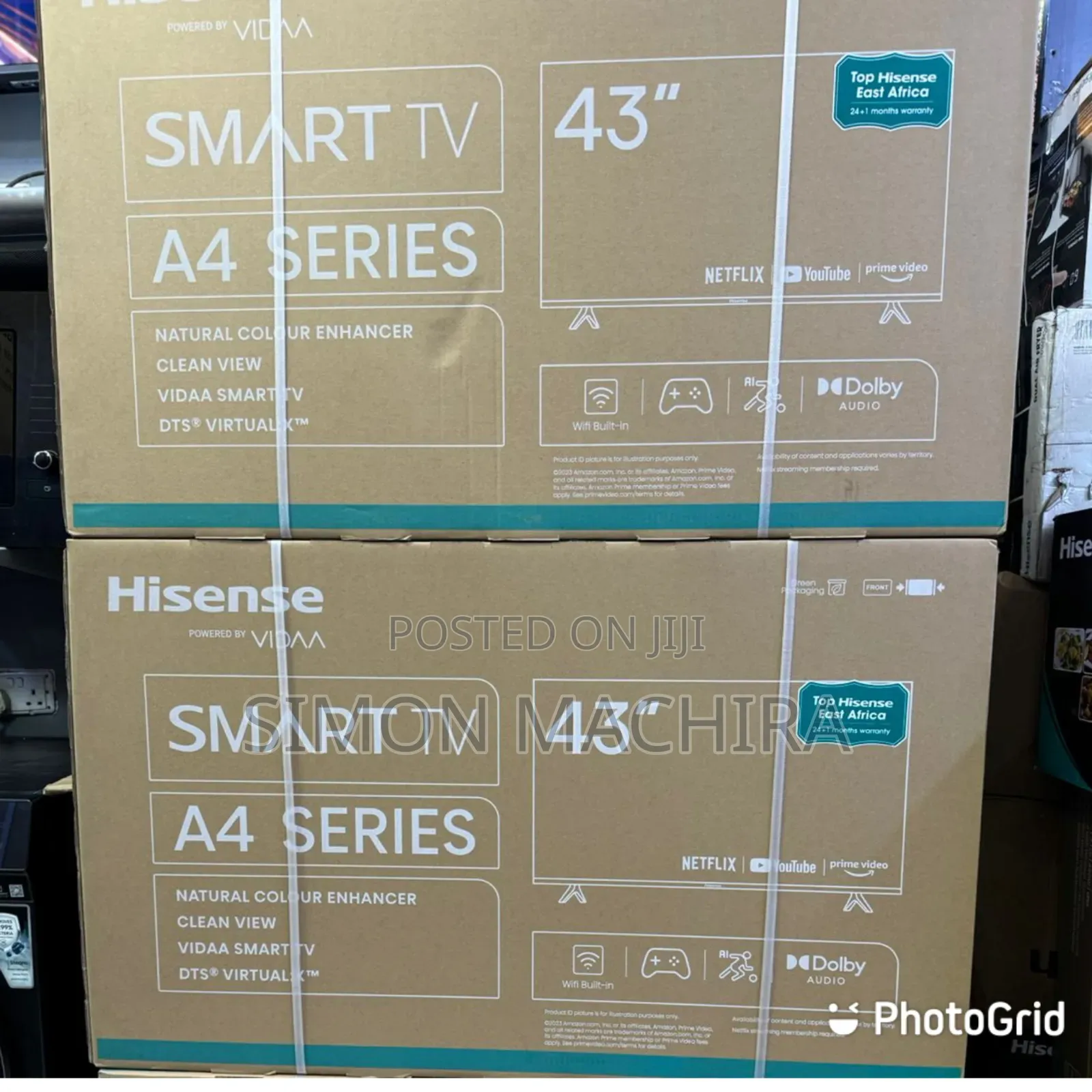 43 Inch Hisense Smart Tv A4 Series