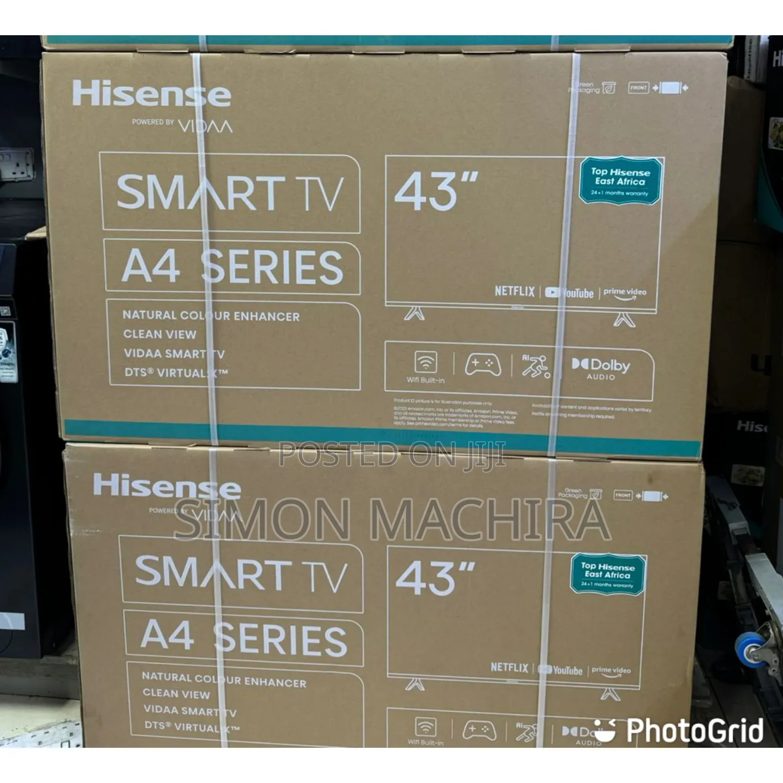 43 Inch Hisense Smart Tv A4 Series