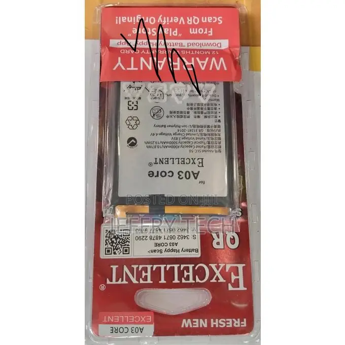 Excellent Samsung Galaxy A03 Core Mobile Phone Battery - Rep