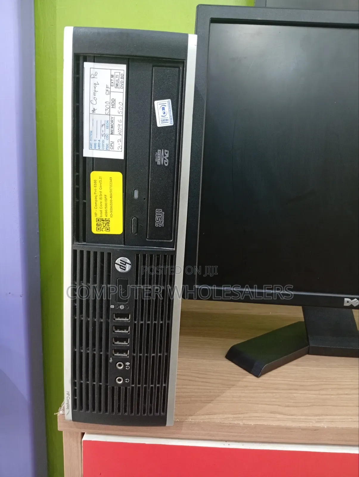 Desktop Computer HP 4GB Intel Core I5 HDD 500GB