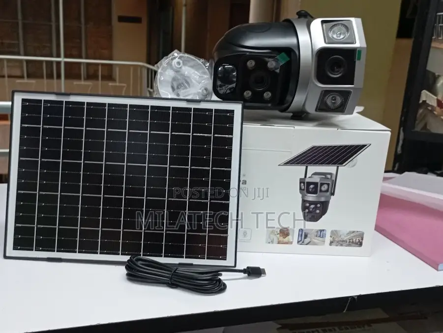 V380 Solar PTZ Dual Lens 4g With Human Detections