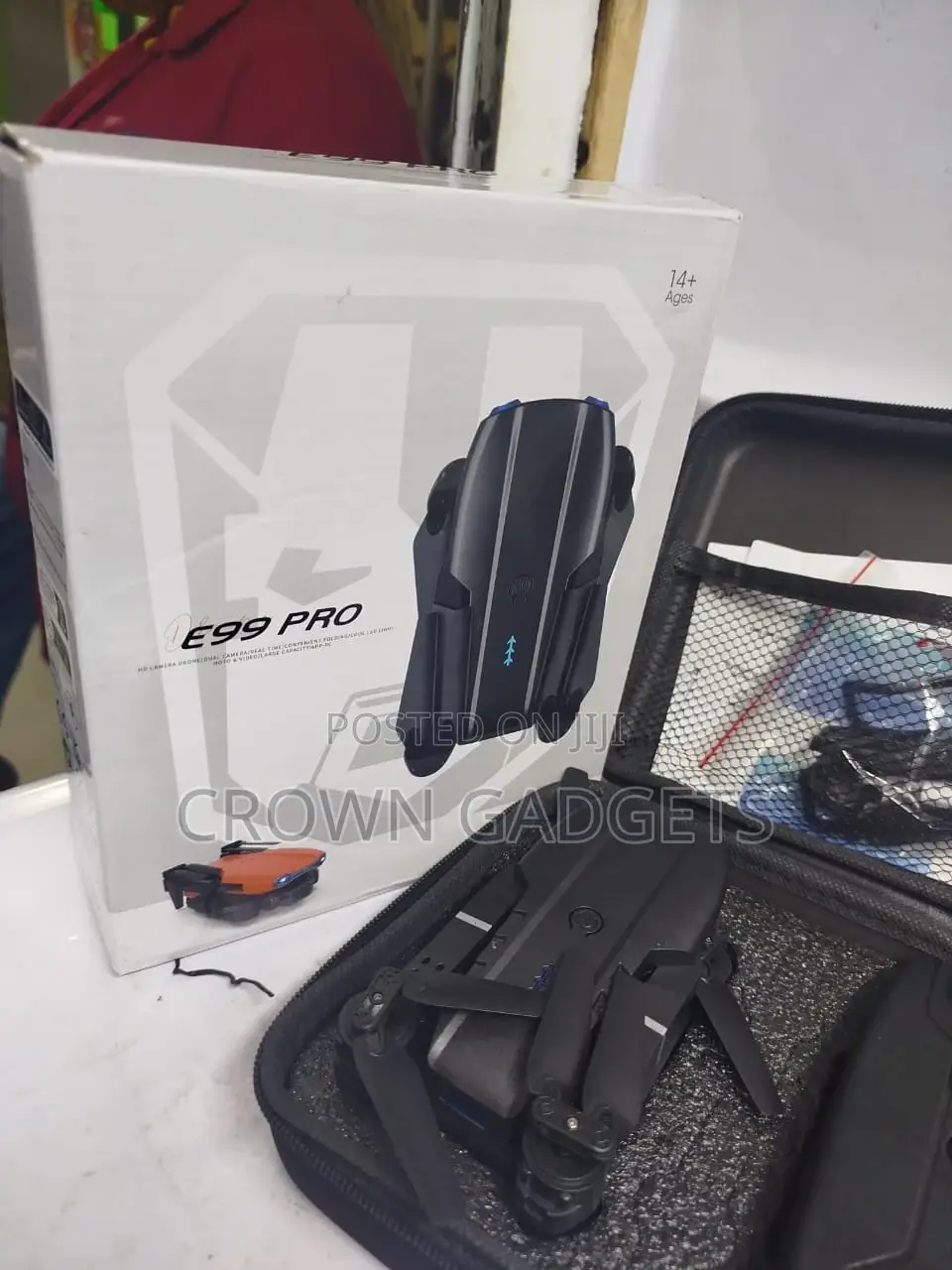 E99 Pro Foldable Rc Drone With Dual Camera Wi-Fi FPV