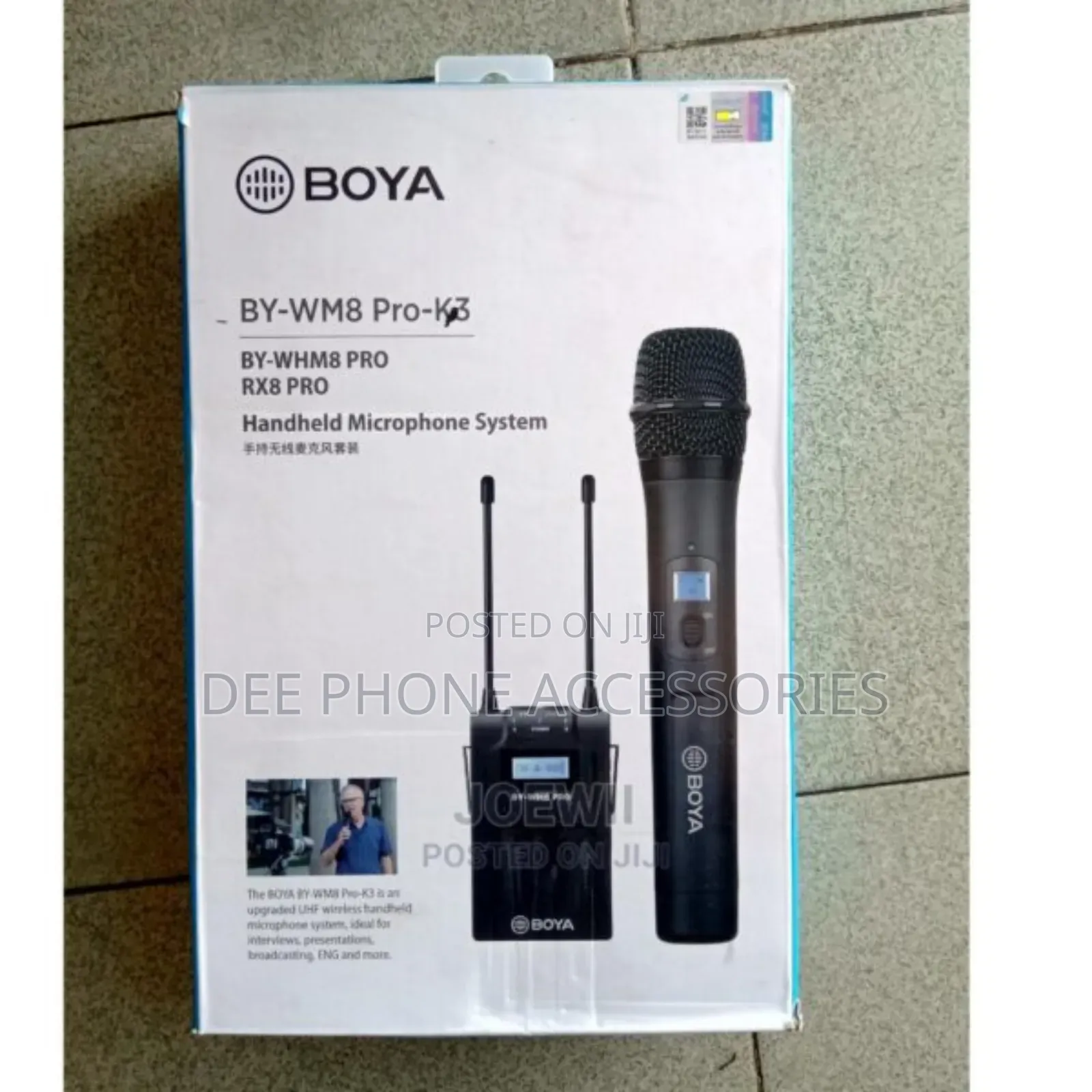 Boya By: Wm8 Pro Handheld Microphone
