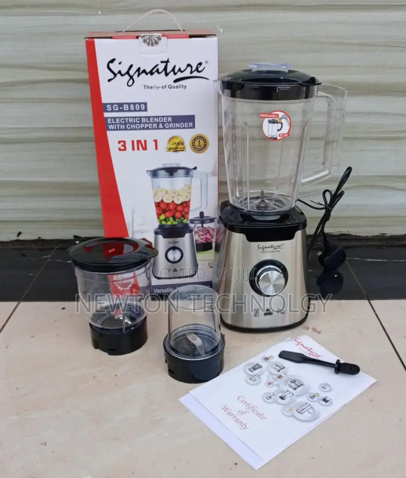 Signature 3 in 1 Blender
