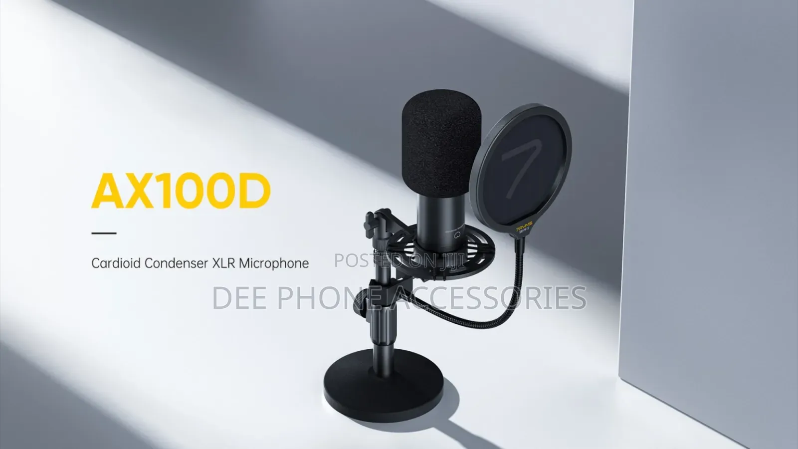 7ryms Ax100d Cardioid Condenser XLR Microphone
