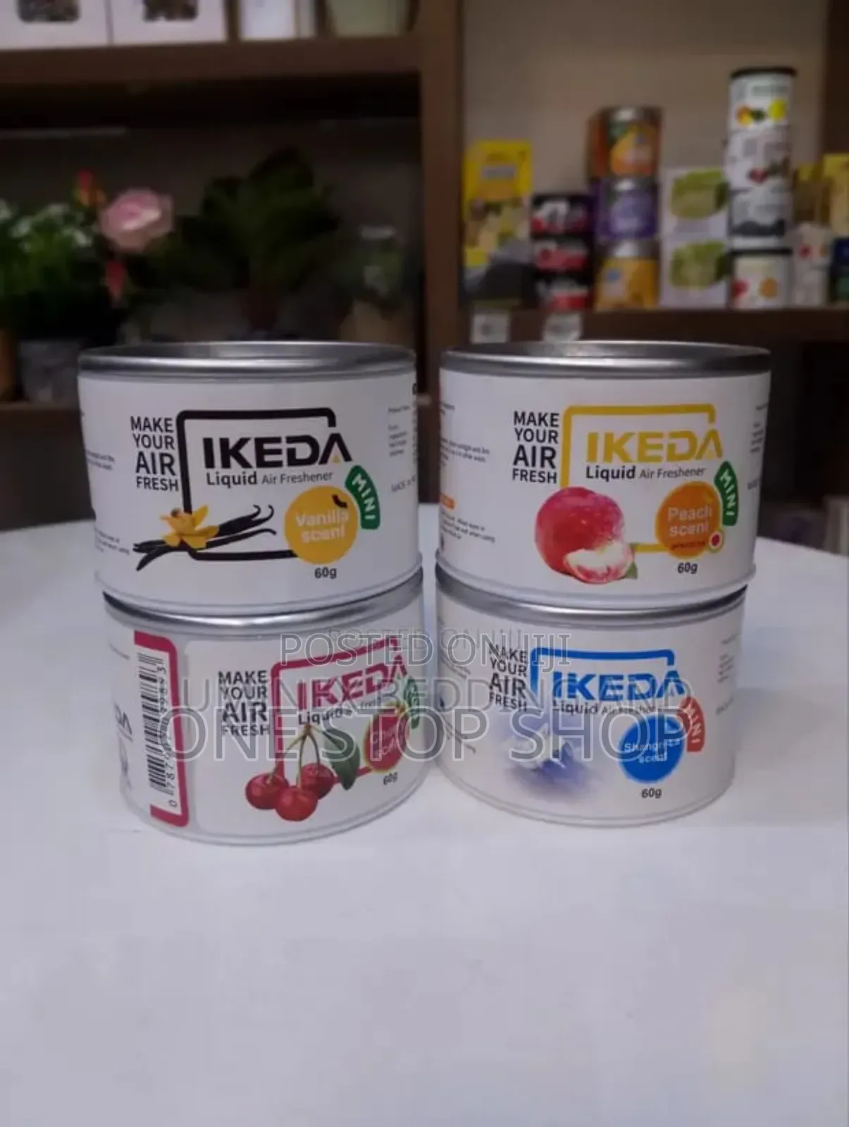 Strong Smell Ikeda Cans Liquid Air Fragrance