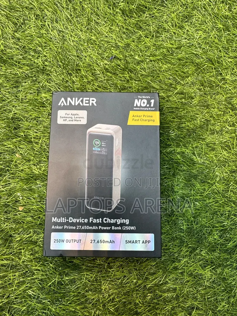 Anker 3-Port 250w Power Bank With LCD Screen 27,650mah