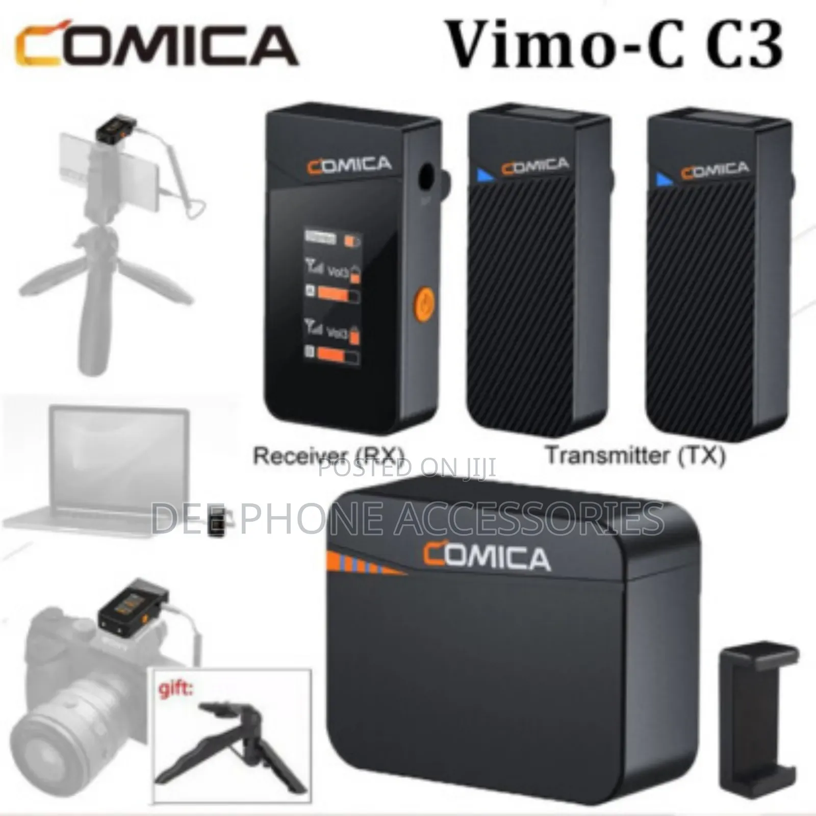 Comica Audio Vimo C3 Mini 2 Person Wireless Microphones
