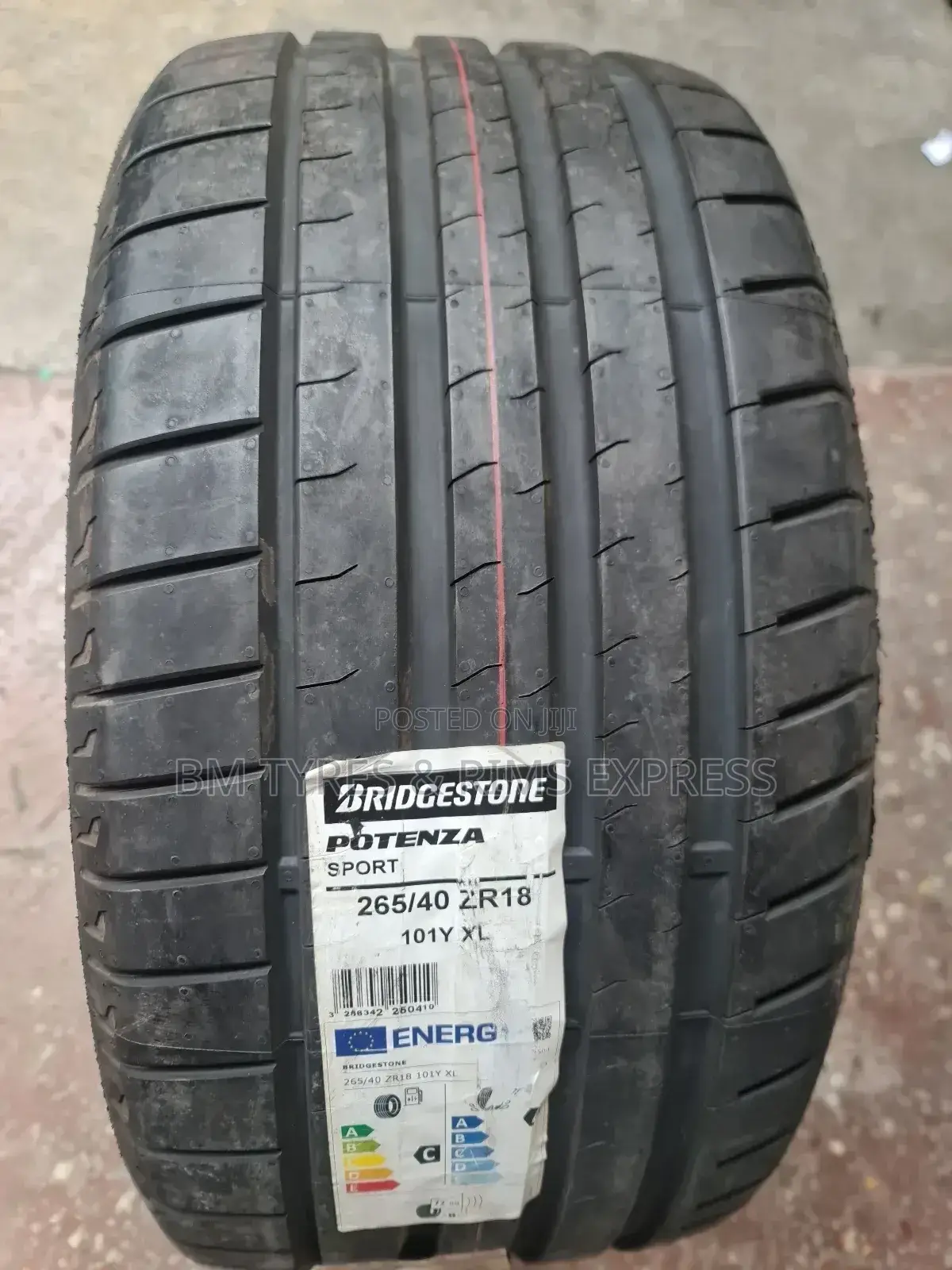 265 /40 R18 Bringstone Tyres (Potenza) Highway Terrrain.