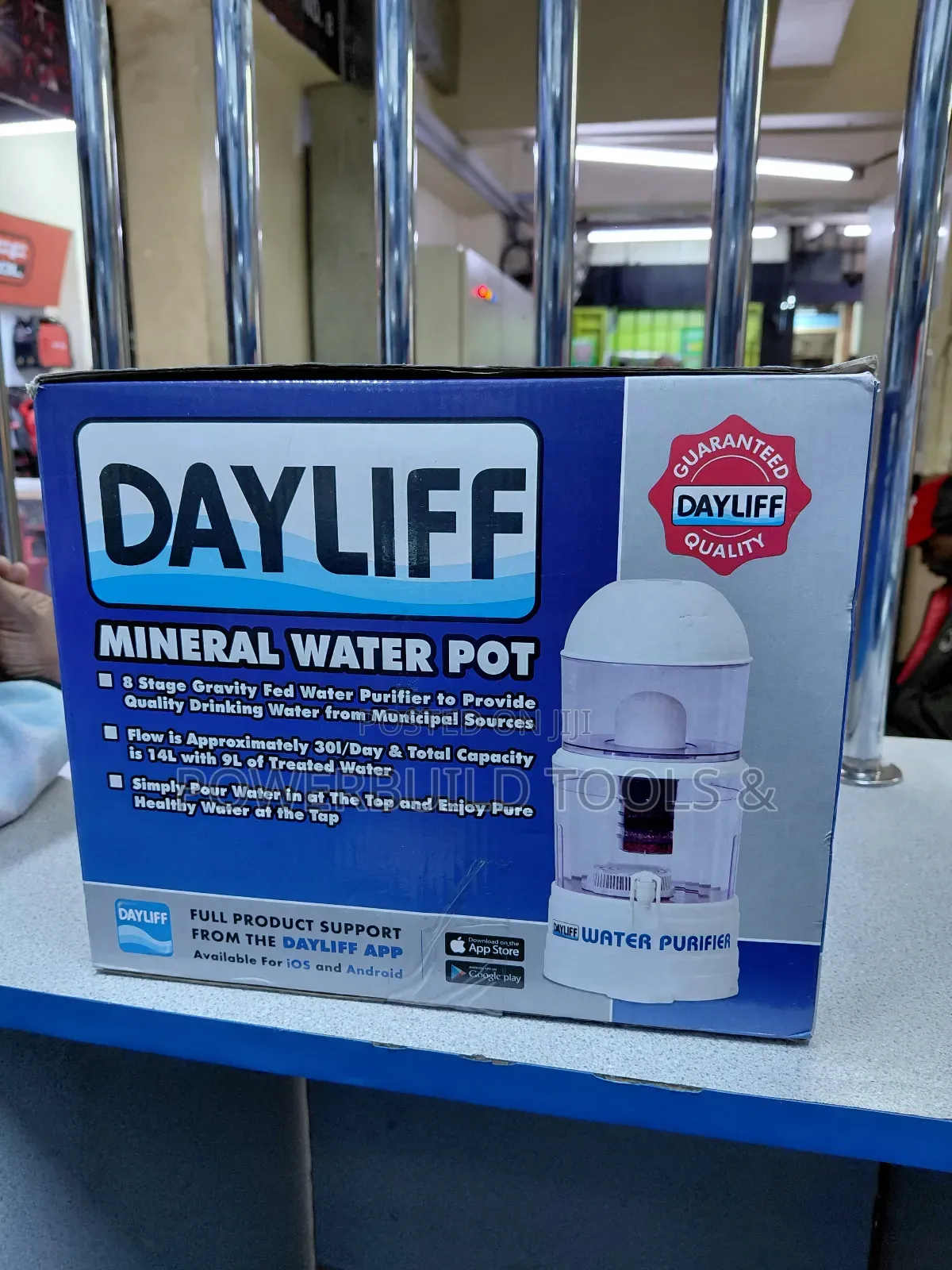 Dayliff Mineral Water Pot /Water Filter/Dispenser